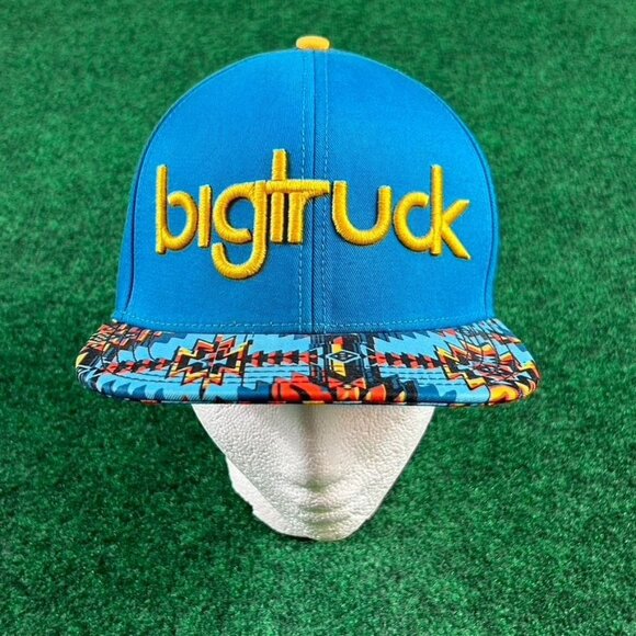 Big Truck Authentic Trucker Cap Aztec Snapback Hat - Picture 1 of 8